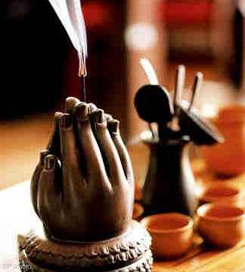 茶道艺术组合 不可比拟的茶席之美