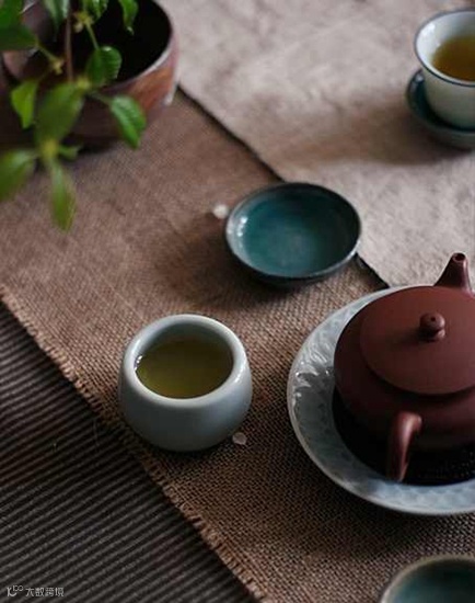 茶道艺术组合 不可比拟的茶席之美