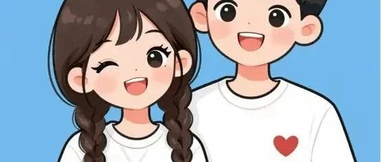 自制萌宠Q版情侣头像｜可爱线条风一键生成，新手零门槛