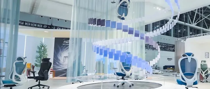 科尔卡诺广州家博会座椅展馆盛况 | 超越视界—所见未来