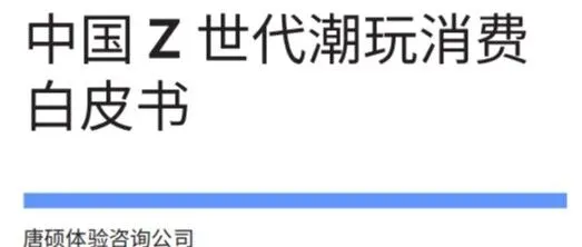中国<em>Z</em>世代潮玩消费白皮书