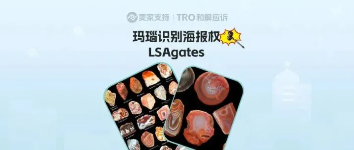 26-cv-03822，跨境卖家注意避雷LSAgates玛瑙识别海报，已有46店涉案，正面临TRO冻结风险