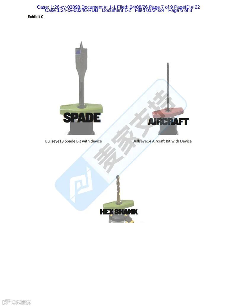 6-cv-03898,工具类卖家注意!激光钻孔辅助器高危,24店被TRO精准袭击!"