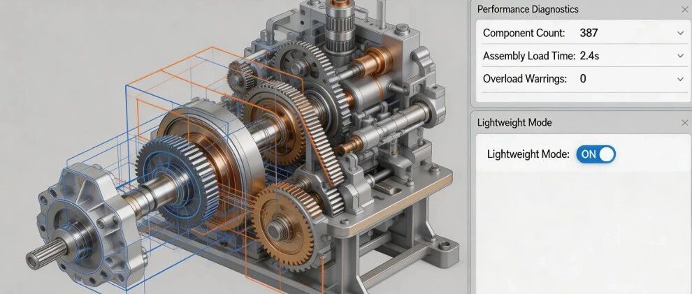 SOLIDWORKS 大型装配体及工程图性能优化全攻略- 大数跨境