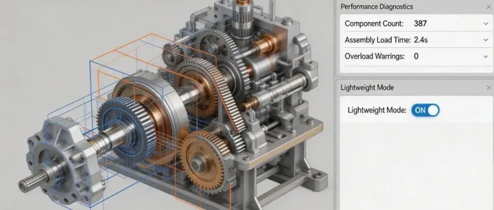 SOLIDWORKS 大型装配体及工程图性能优化全攻略