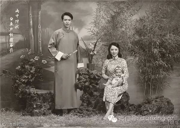 高云翔董璇曝国民风全家福 三世同堂其乐融融