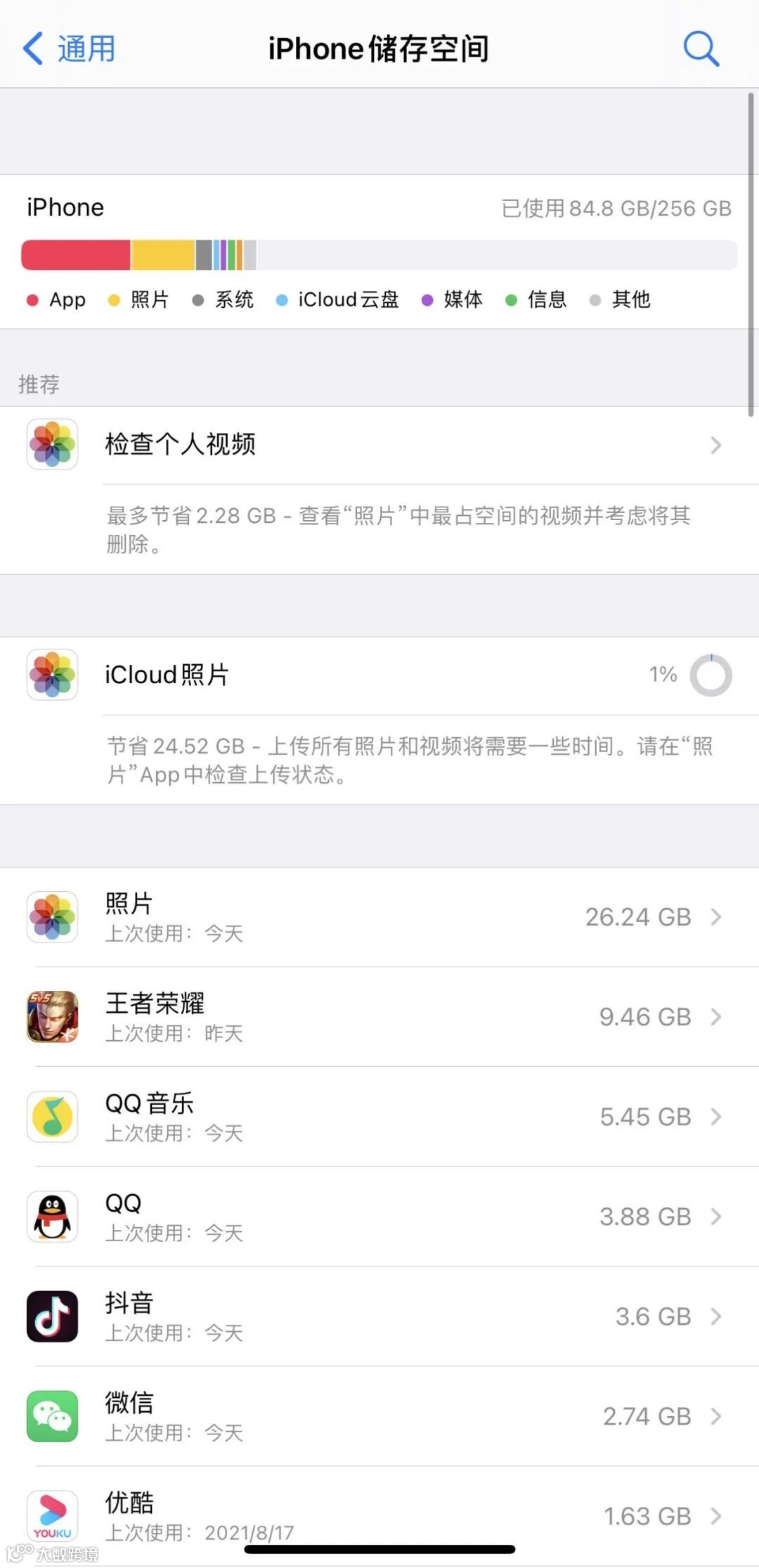 iCloud照片同步时一直卡在1%怎么办?