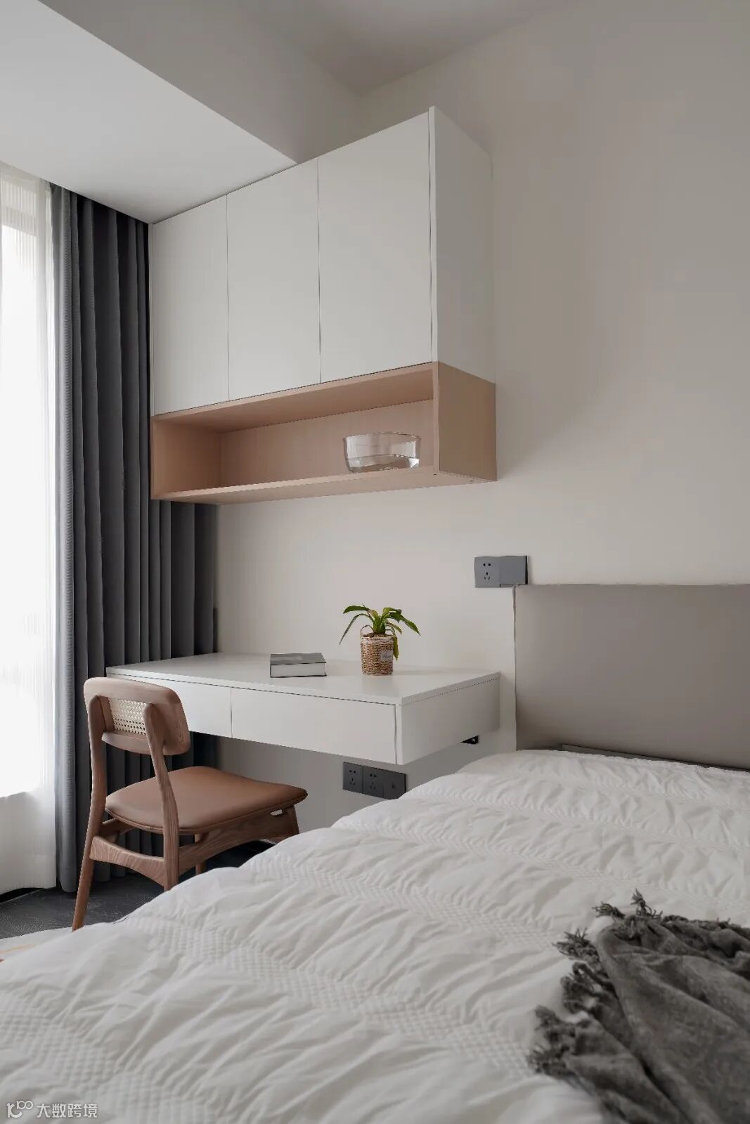 160㎡黑白灰的家以静制动,高级感爆棚,实用性倍增,氛围感拉满!设计案例 (20).jpg