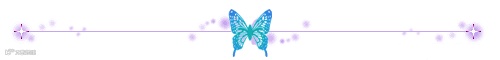 蓝色蝴蝶分隔线