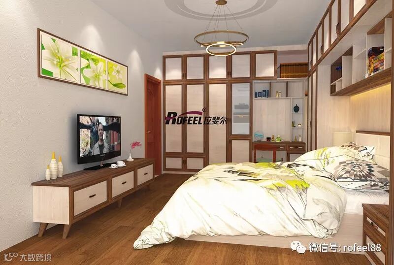 主卧2-欧洲胡桃配瑞斯特瑜木_副本.jpg
