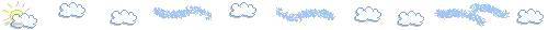 天空太阳白云分割线