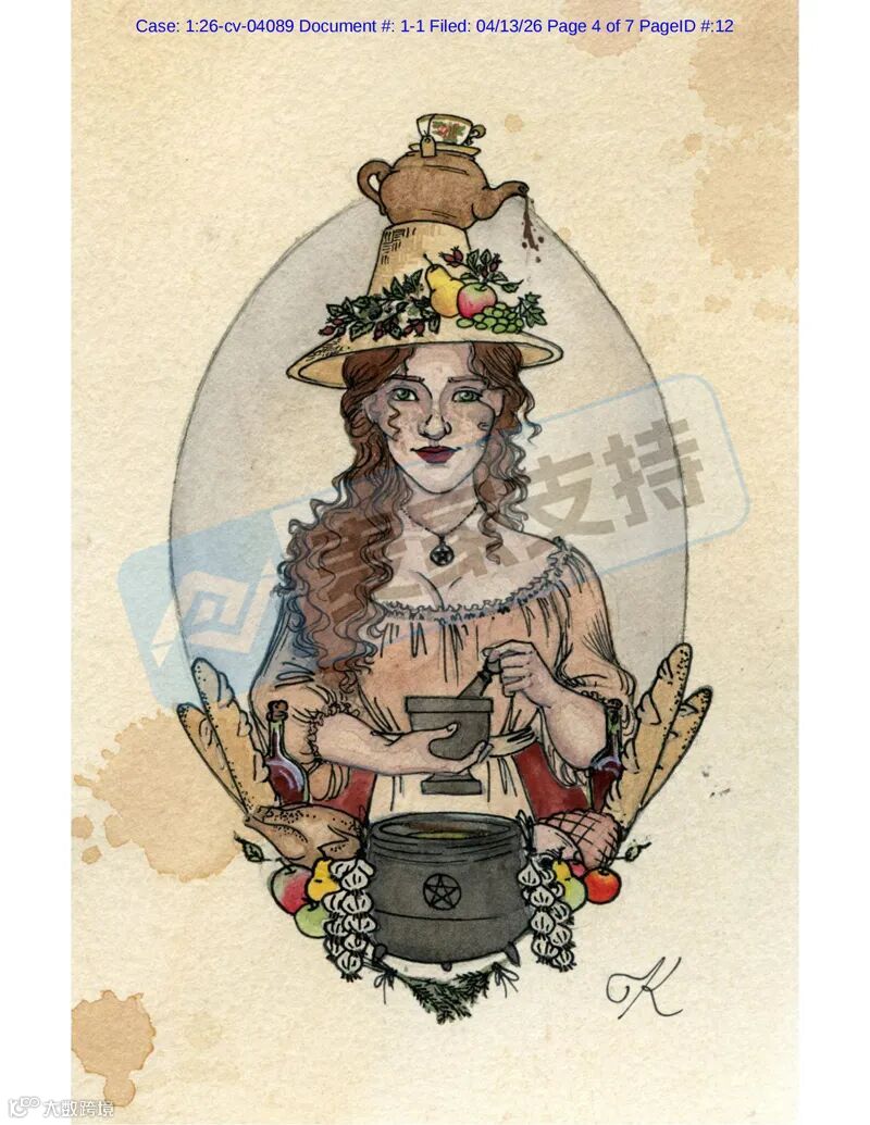 6-cv-04089,33店需排雷自查,谨防掉入女巫版权维权陷阱"