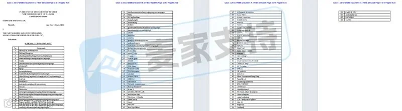 6-cv-04086，Stephanie蜻蜓版权危机降临，103店将面临TRO考验"