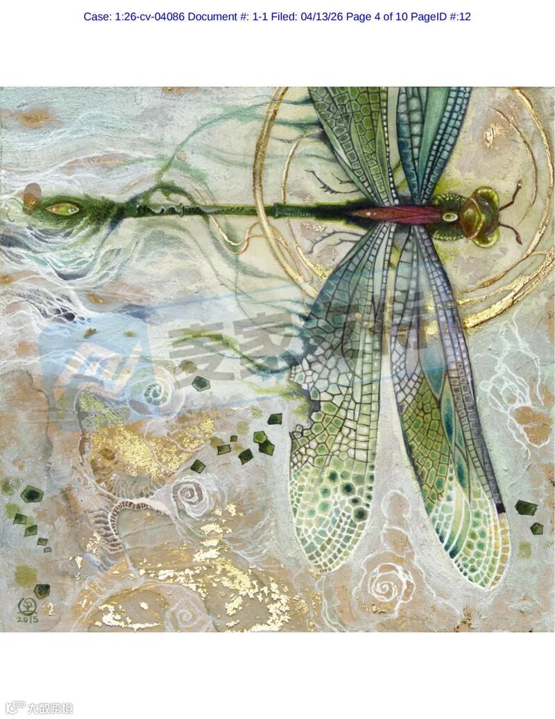 6-cv-04086，Stephanie蜻蜓版权危机降临，103店将面临TRO考验"