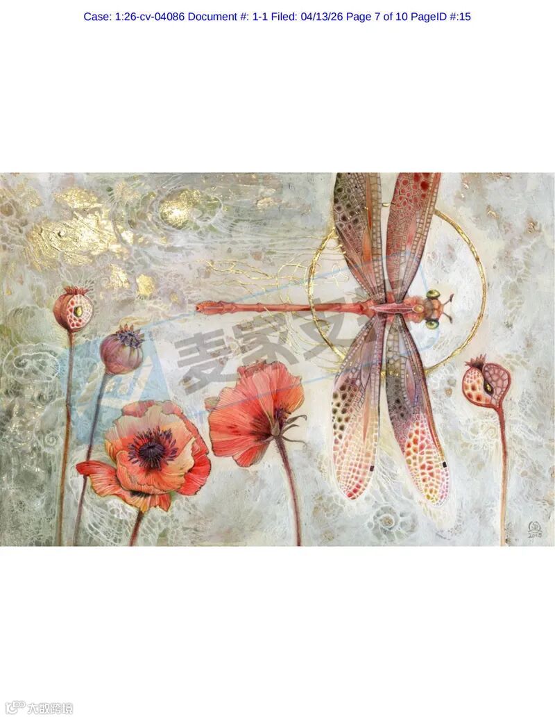 6-cv-04086，Stephanie蜻蜓版权危机降临，103店将面临TRO考验"