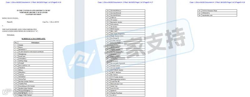 6-cv-04193，keith新案来袭，64店陷绿植盆栽与太空插画维权危机！"
