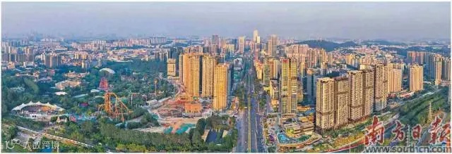 远眺长隆万博。番禺区宣供图