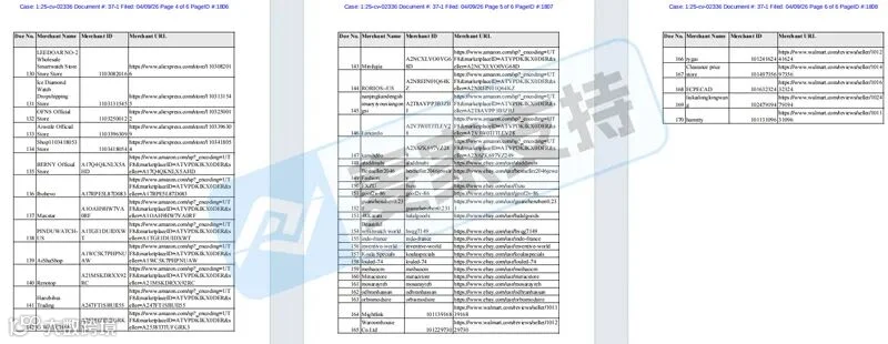 5-cv-02336，历时一年，卡地亚TRO冻结的风还是吹到了170名被告头上！"