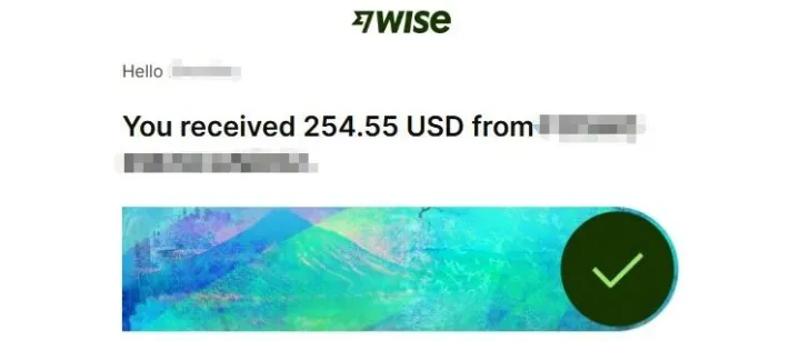 联盟客提现日记：Wise收款后支付宝提现10秒钟快速到账