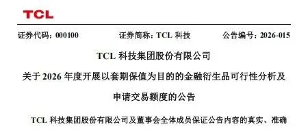 36%套保率背后：补贴加码，TCL、中联重科等龙头领衔，中小微和电商批量入局
