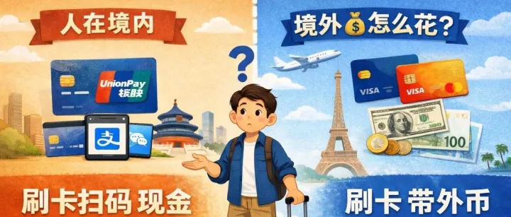 人在境内，境外的钱怎么花？