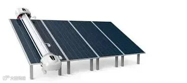 轨道式太阳能电池板清洁机器人