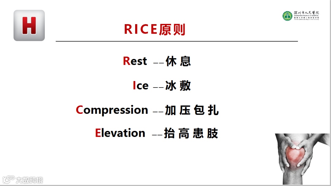 急性扭伤中的RICE及POLICE原则-健康160