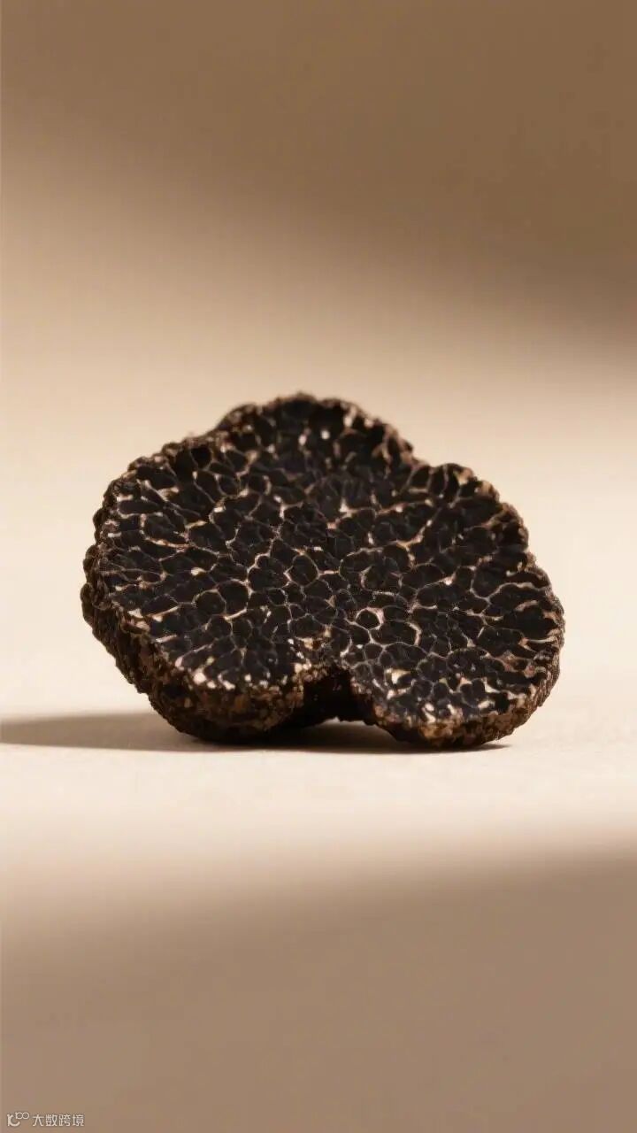 黑松露美食顶部海报图片