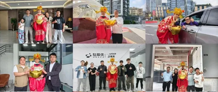 迎财神，接好运！京东智谷园区“财神”派送2026马年新春祝福与好运~