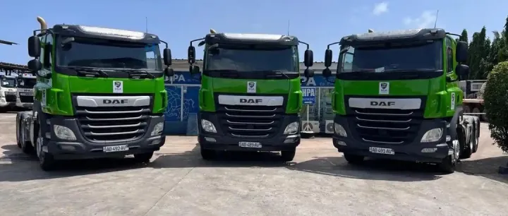 DAF在科特迪瓦交付一批翻新卡车！