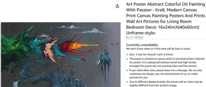 【26-cv-04517】七幅极具视觉冲击力的街头涂鸦风格画作维权，装饰画品类高危！