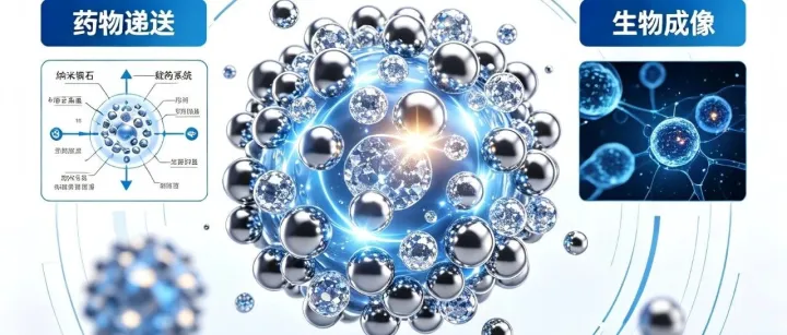 小颗粒  大能量 | 纳米金刚石：开启生物医疗“精准新时代”
