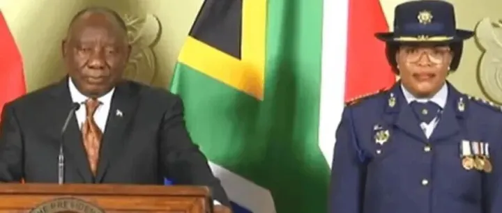 南非国家警察总监涉案被停职 政府紧急任命代理负责人