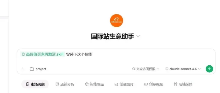 我做了一个国际站高价值客户分析技能！免费分享给你！