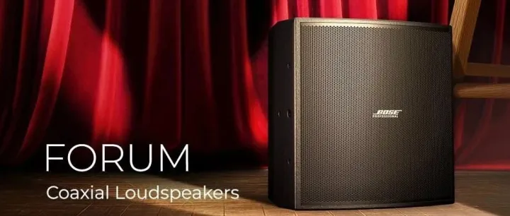 BOSE Professional | Forum系列全频点声源同轴扬声器