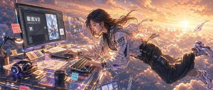 国内也能用的Image-2！星流智能图片V2五分钟救活废图，这4个真实工作场景太夯了