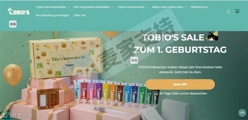 6-cv-03373，Tobios创意手工套装维权！TRO冻结已启动，亚马逊卖家速撤！"