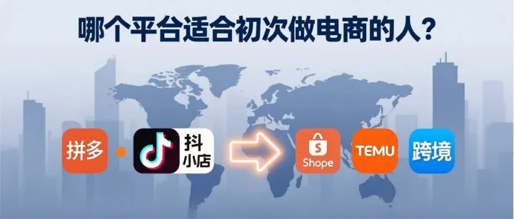 哪个平台适合初次做电商的人？