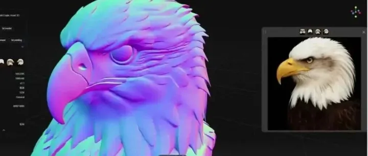 【深度实测】照片变手办只用2分钟！Hi3D 2.1 版本，把3D建模门槛降到了地板上。