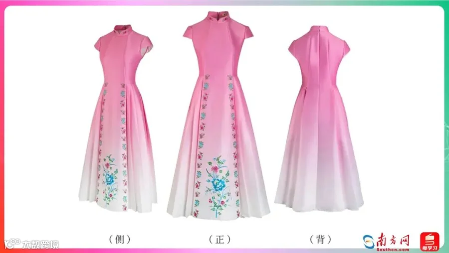 十五运会和残特奥会颁奖礼服展示