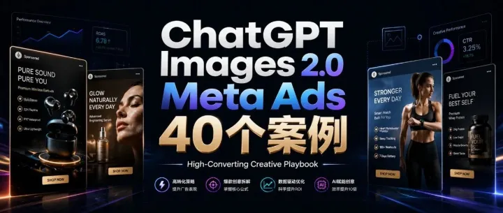 <em>ChatGPT</em> Images 2.0 Meta Ads 40个案例合集