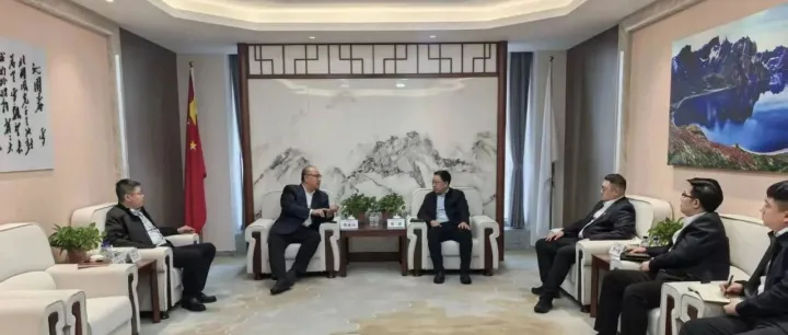 侯金山拜访中国能建投资公司吉林分公司