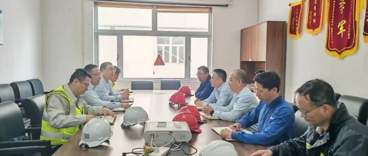 任卫东与联盛浆纸（漳州）有限公司副总经理、热电总经理徐志明交流座谈