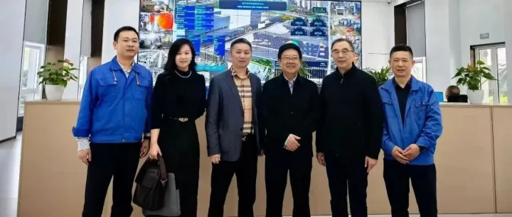 江苏省纺织工业协会副会长邢伯龙调研骏马集团