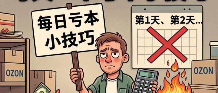 给做OZON的俄罗斯电商卖家，每天一个亏本小技巧！