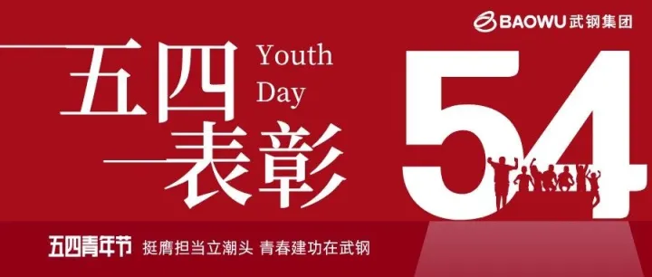 五四表彰 | 挺膺担当立潮头 青春建功在武钢