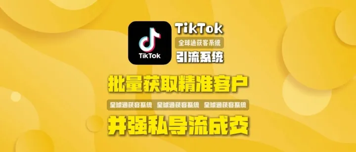 全球通获客系统：TikTok采集私信实战解析：如何批量获取精准客户并导流成交