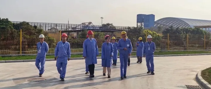 公司主要领导调研<em>钦州</em>参股企业