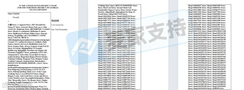 6-cv-01895，RuneScape游戏商标席卷跨境圈，256店账户资金已被TRO冻结！"