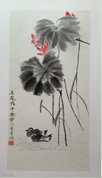 8.《青莲和美图》——直属第一党支部马超.png